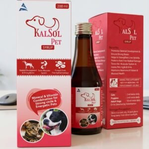 KALSOL PET Liquid 200ml calcium and vitamin supplement for dogs