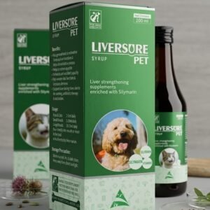 Liversure Pet 200ml liquid liver support supplement for dogs and cats